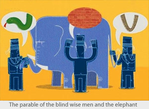 Притча о слепых мудрецах и слоне